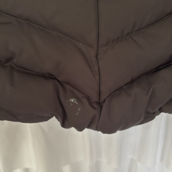 H&M Black and Gold Hardware Down Puffer Jacket Size 4 - Picture 5 of 7